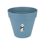 loft urban rund rollen 40cm vintage blau